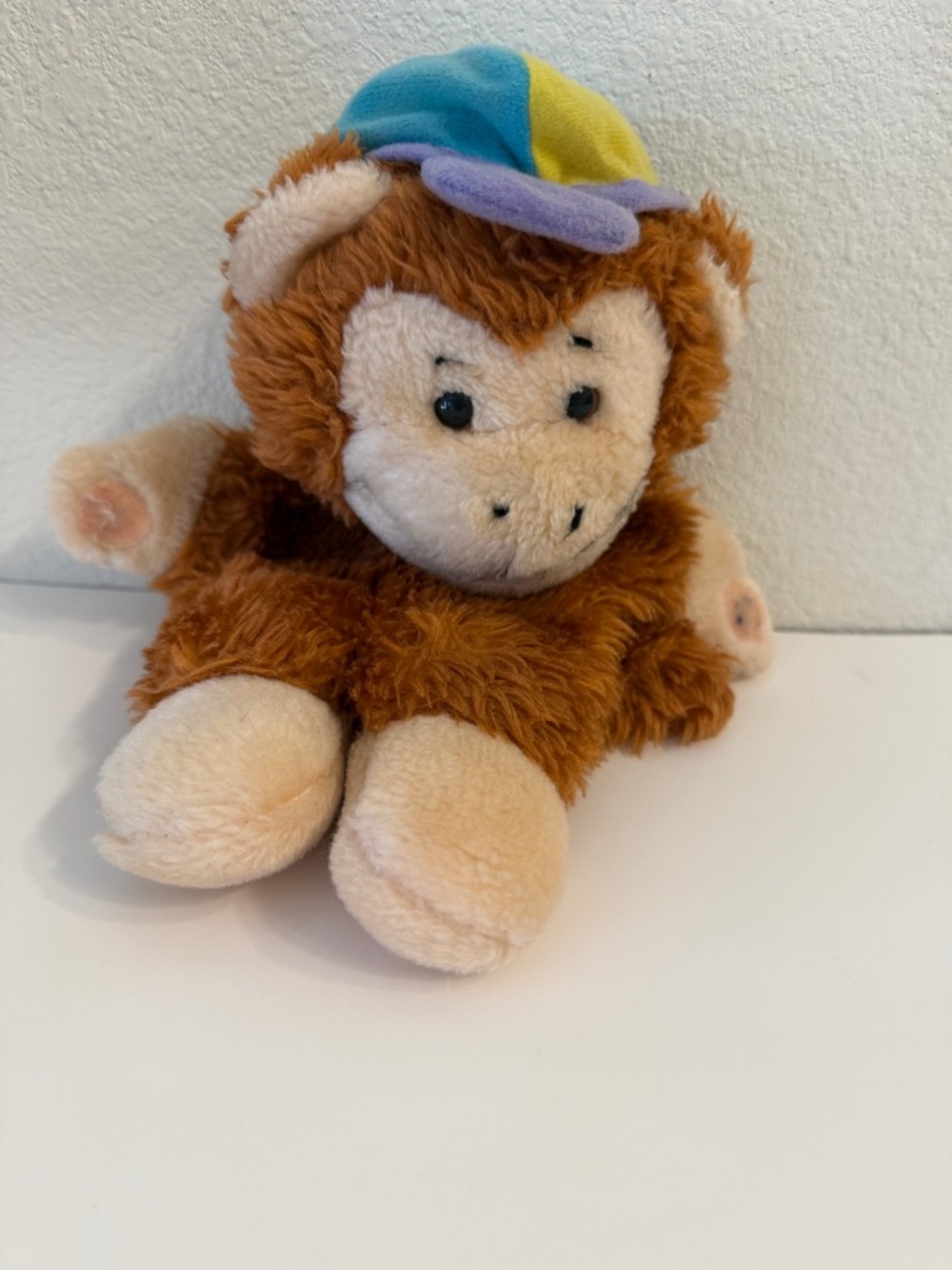 Zak World Book Early World of Learning monkey puppet